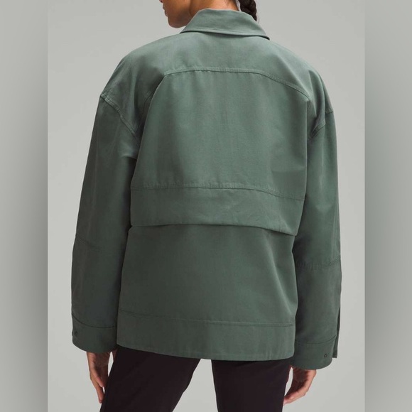NWOT Lululemon Glyde 2-in-1 Adaptable Jacket Dark Forest - Picture 2 of 8